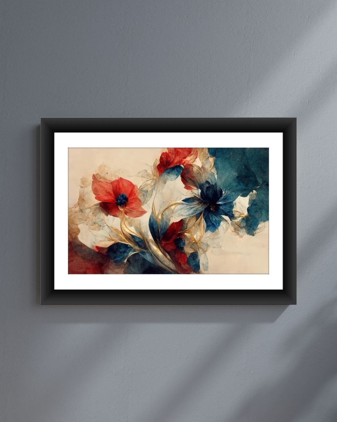Premium Floral Wall Art Frame - MIV006