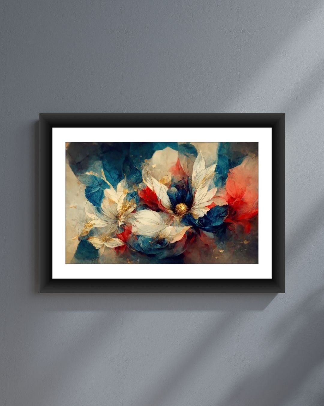 Floral Wall Art For Living Room  -MIV005