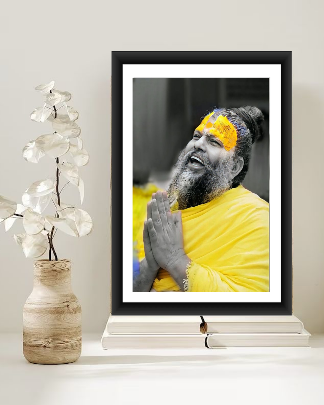 Premanand Maharaj Wall Decor Frame