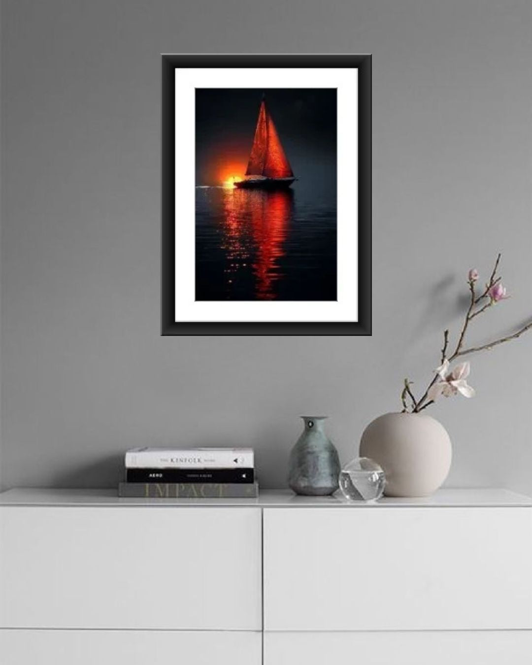 NATURE - Sunset in Scarlet MIV N026