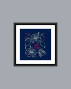 Contemporary Floral Wall Art - MIV0167