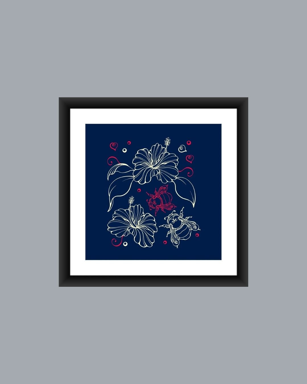 Contemporary Floral Wall Art - MIV0167