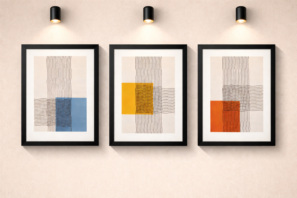 Abstract MIV 047 - Set of 3
